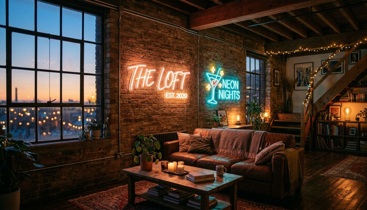 Comment choisir entre un néon texte et un néon logo pour votre espace ?