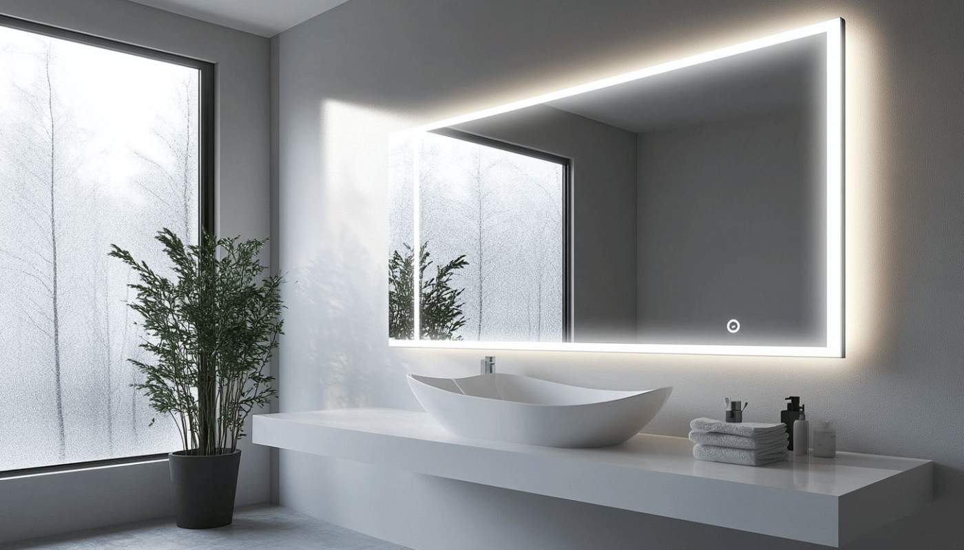 Intérieur - Comment choisir le miroir LED idéal pour une salle de bain fonctionnelle ?