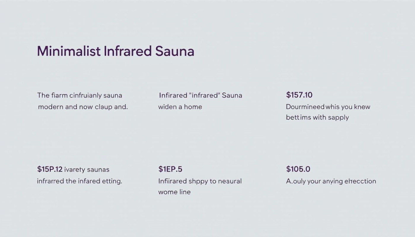 Intérieur - Les étapes clés pour installer un sauna infrarouge chez soi