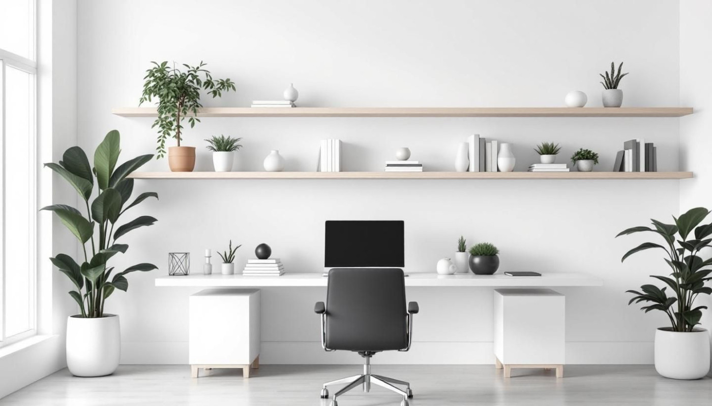 Maximiser l'espace avec des étagères à fixation invisible pour charges lourdes